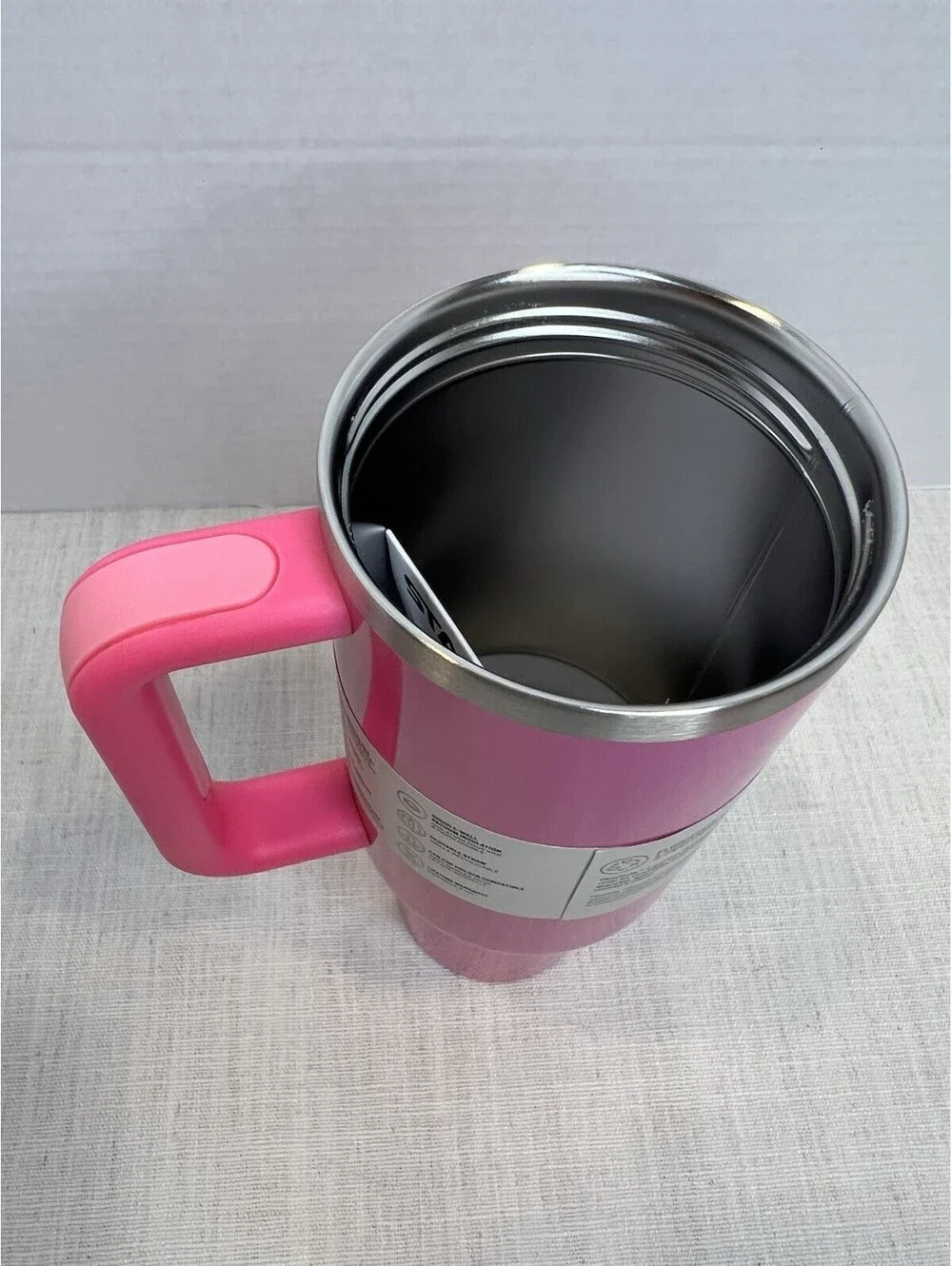 Stanley Starbucks Flow state Quencher H2O Tumbler | 40 oz Pink w/ Handle Lid